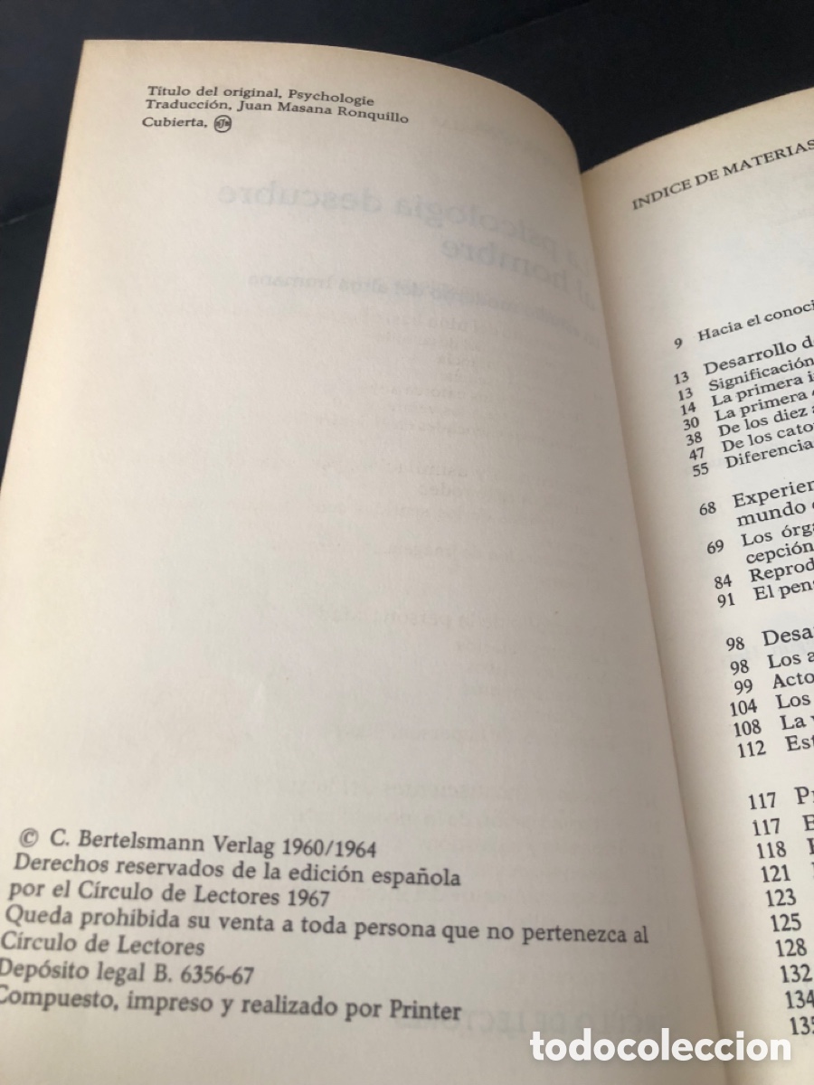 Libros: Heinz Dirks La Psicolog&iacute;a - Foto 4