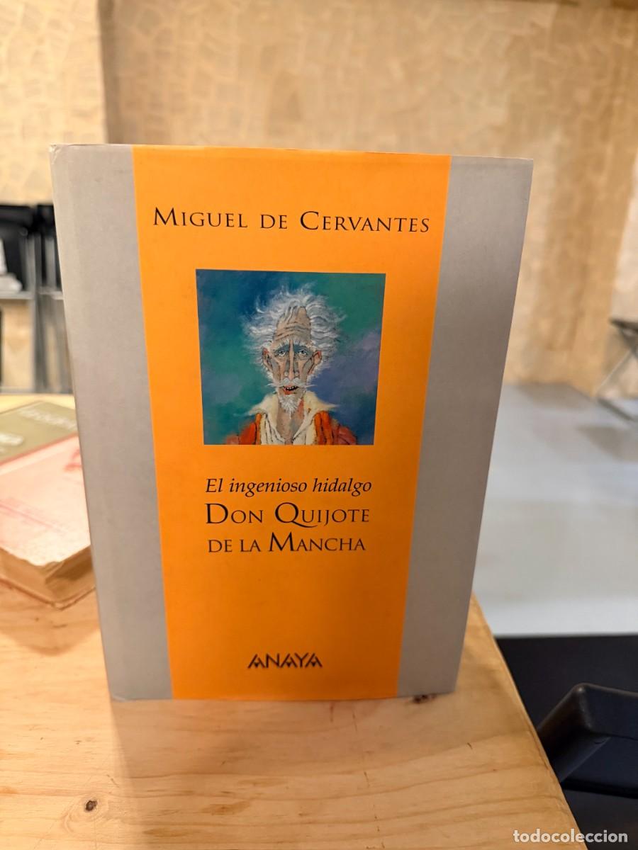Libros: MIGUEL DE CERVANTES- EL INGENIOSO HIDALGO DON QUIJOTE DE LA MANCHA- ANAYA