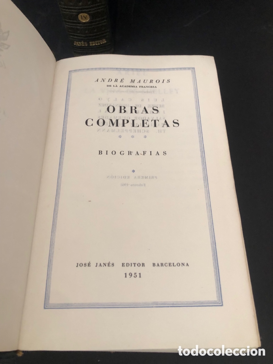 Libros: Obras completas de Andre Maurois - Foto 5