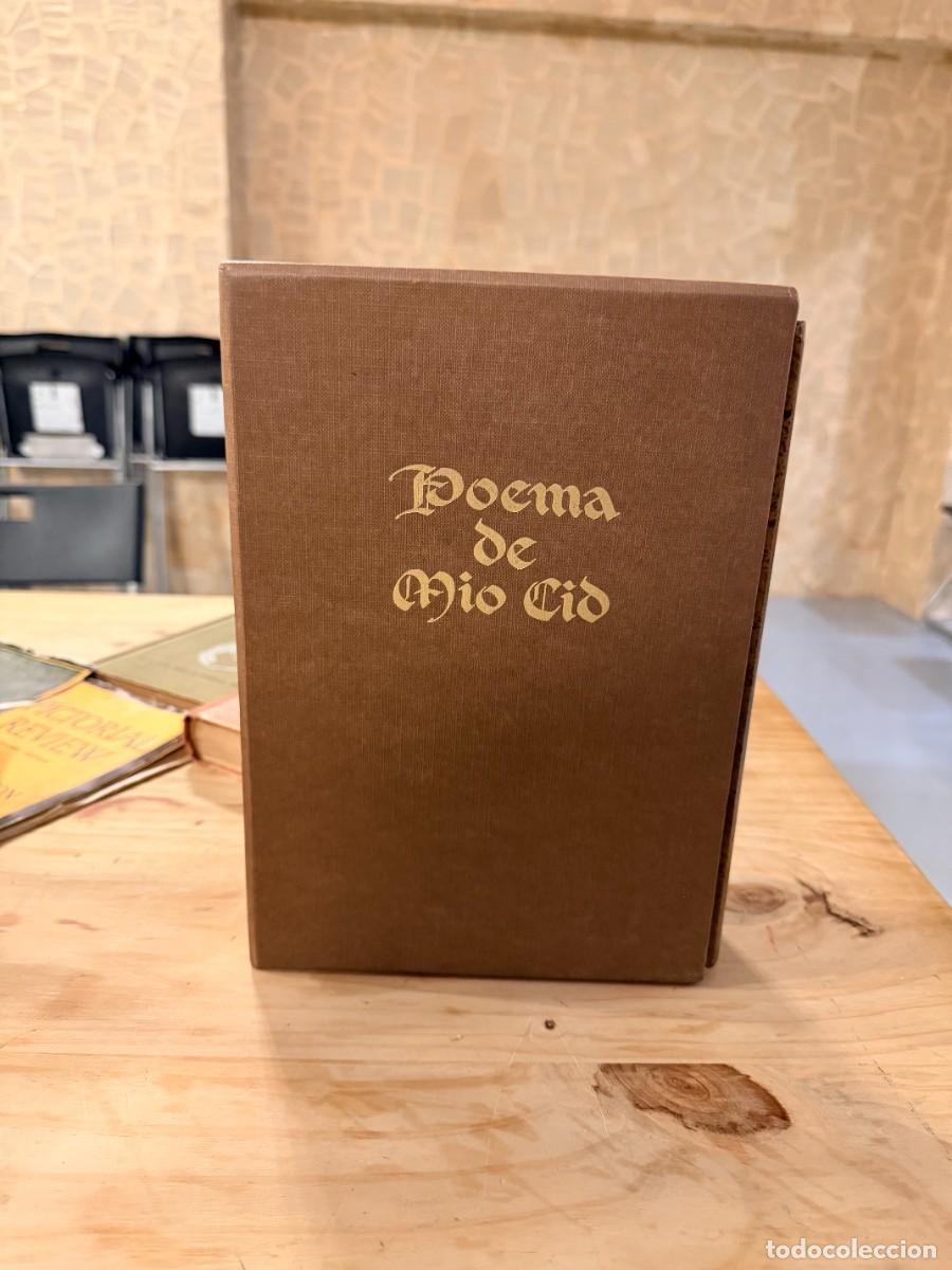 Libros: POEMA DEL MIO CID- 2 VOL&Uacute;MENES EN ESTUCHE (FASCIMIL)- EXCMO AYUNTAMIENTO DE BURGOS