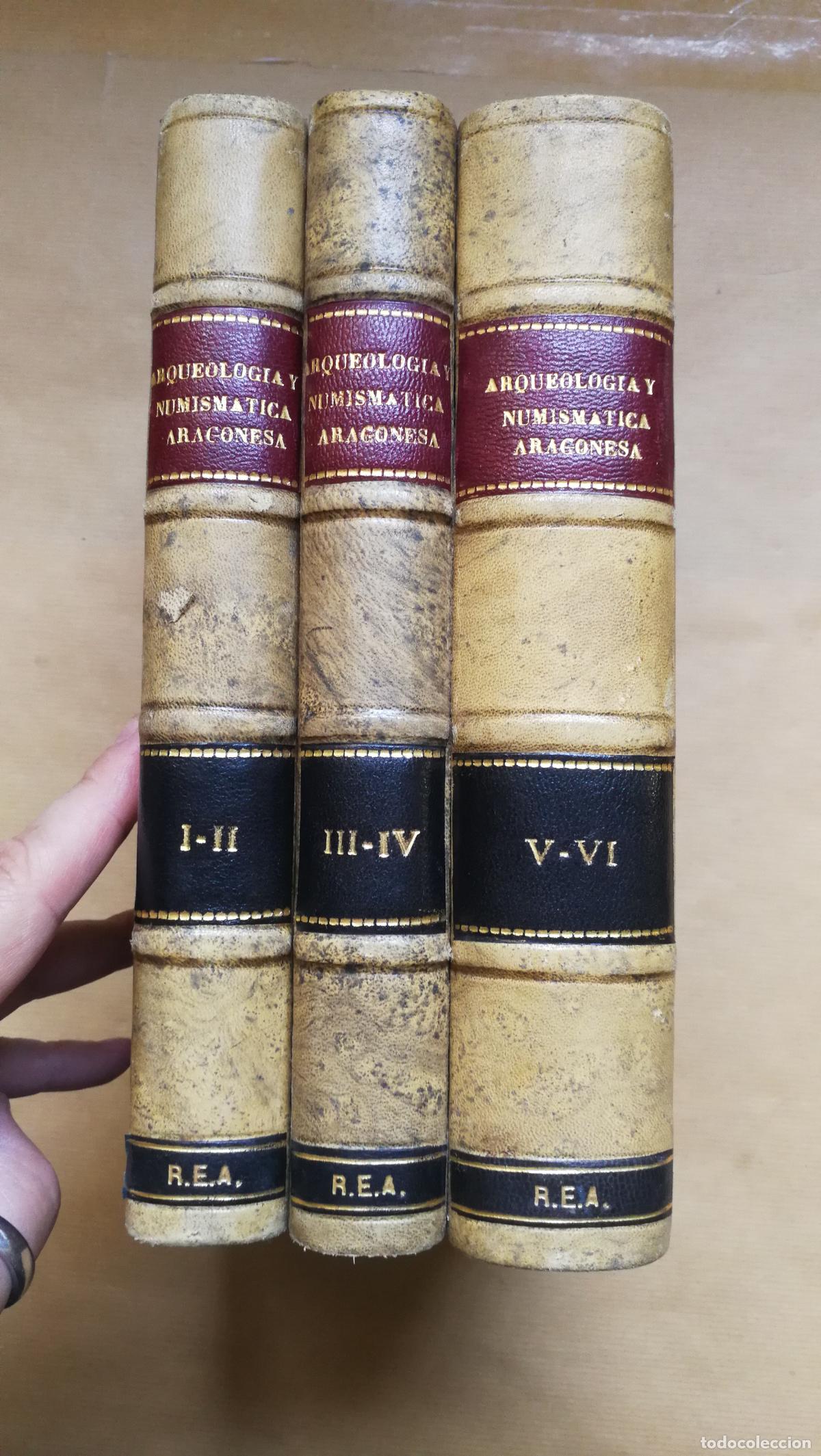 Libros: Publicaciones del Seminario de Arqueolog&iacute;a y Numism&aacute;tica Aragonesa - CAESARAUGUSTA Del n&ordm; 1 al 6 - P