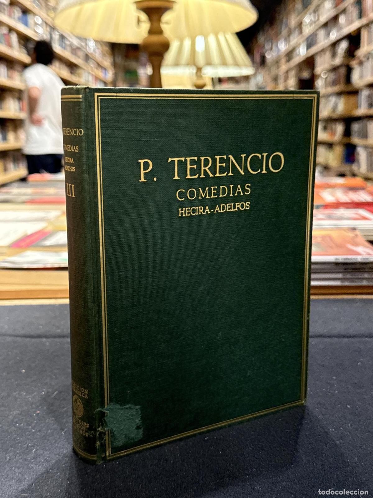 Livros em segunda m&atilde;o: HECIRA-ADELFOS. Comedias. Tomo III - P.Terencio