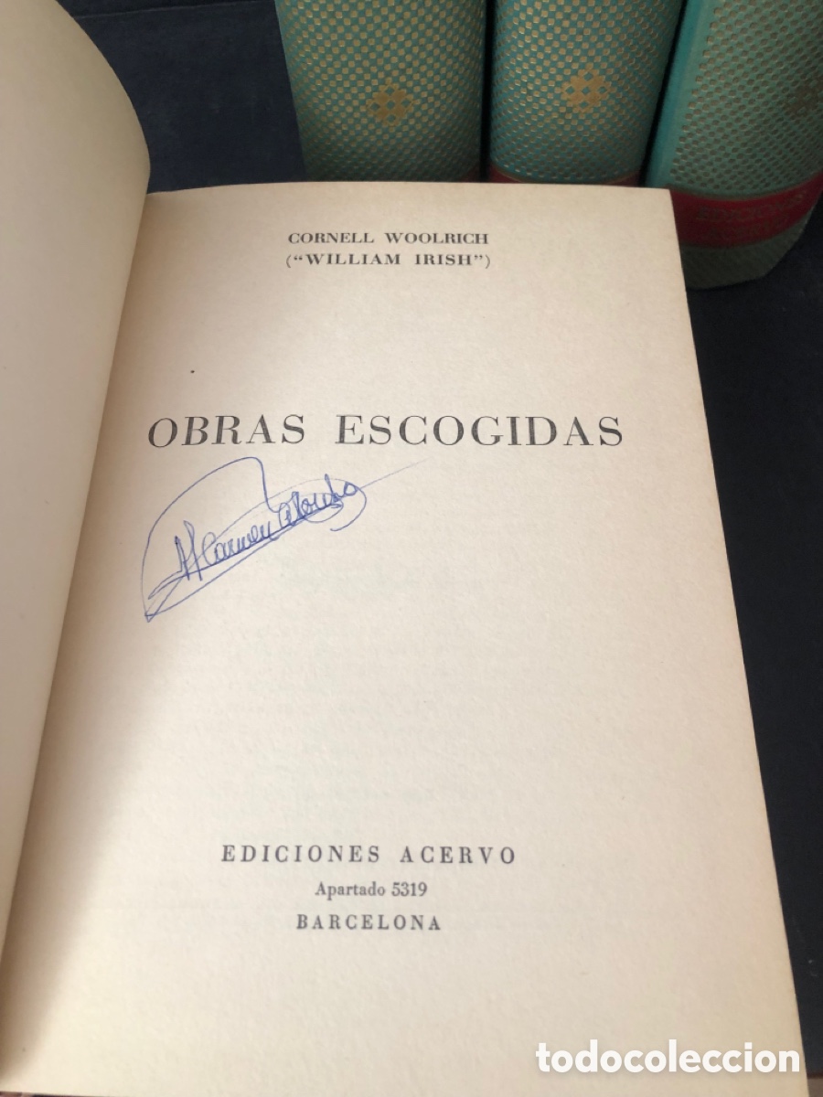 Libros: Woolrich, Cornell 3 tomos - Foto 4