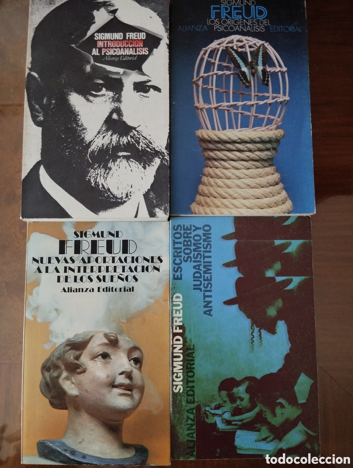 Libros: Lote de 8 libros de Sigmund Freud.- Ed. Alianza.