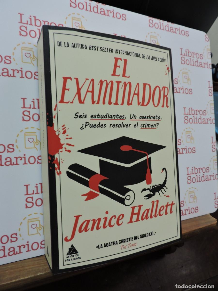 Libros: El examinador. HALLET, Janice. Ed. Futurbox Project. Barcelona, 2025