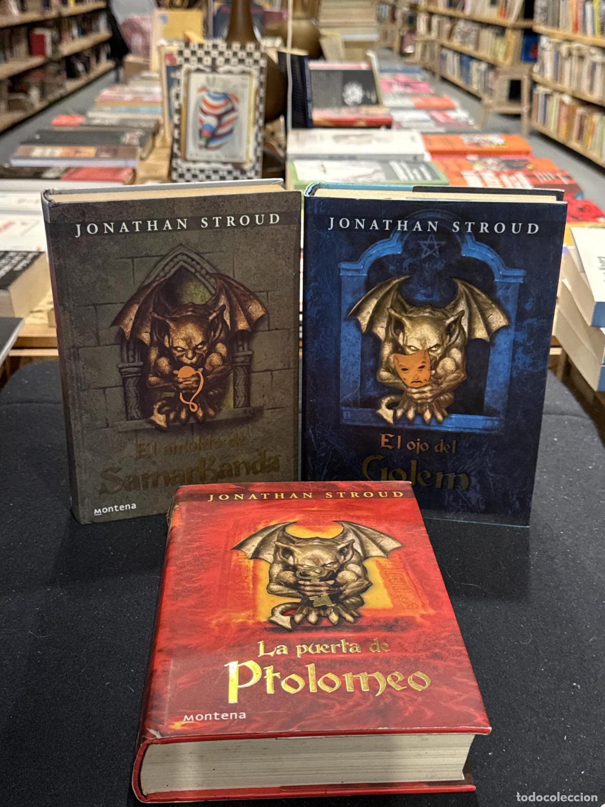 Livres: Trilog&iacute;a. El amuleto de Samarkanda. El ojo del Golem. La puerta de Ptolomeo - Jonathan Stroud