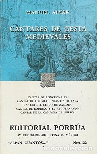 Libri di seconda mano: Cantares de gesta medievales - Manuel Alvar - Manuel Alvar