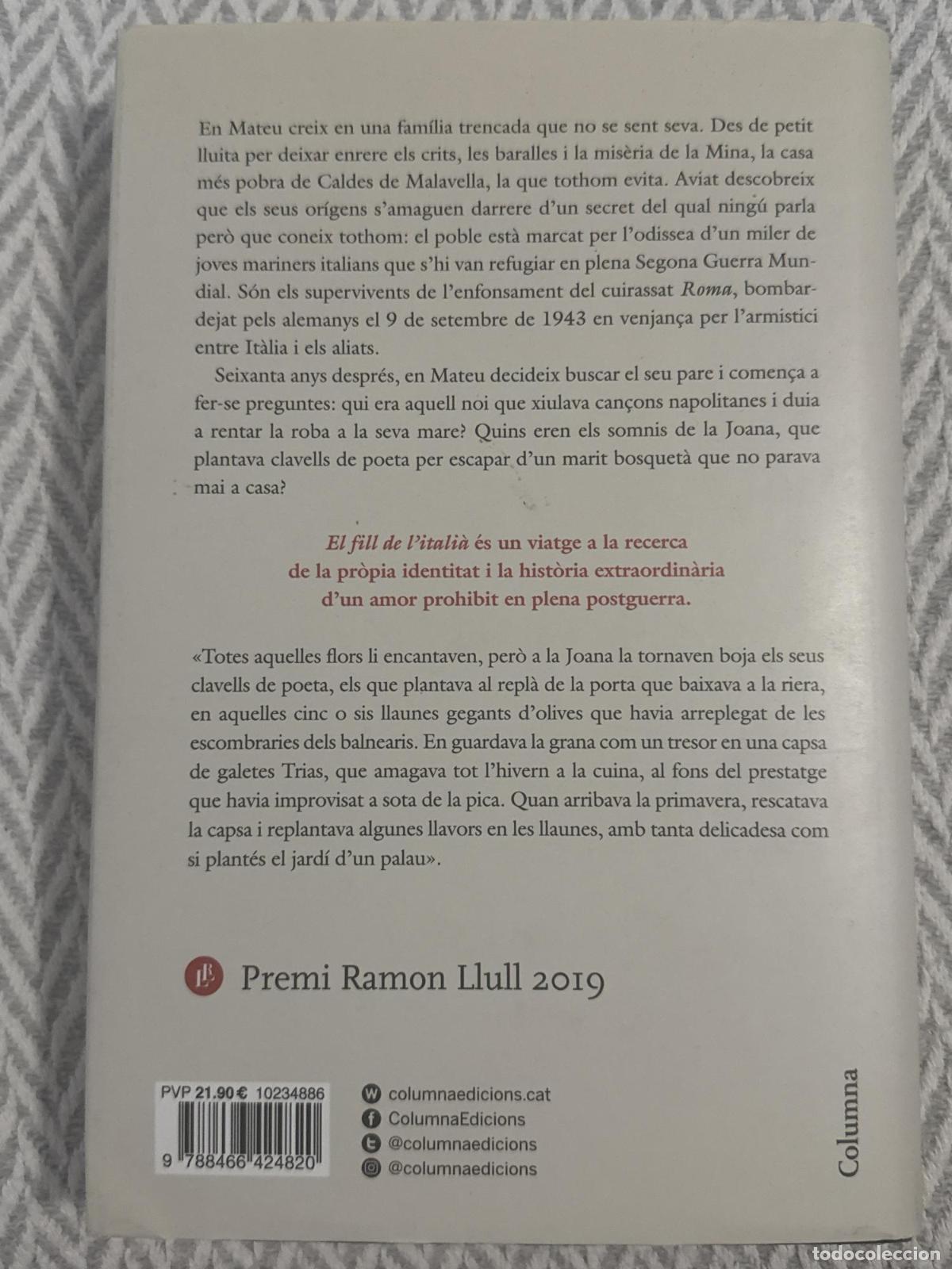 Libros: El fill de lItali&agrave; - Rafel Nadal - Foto 3