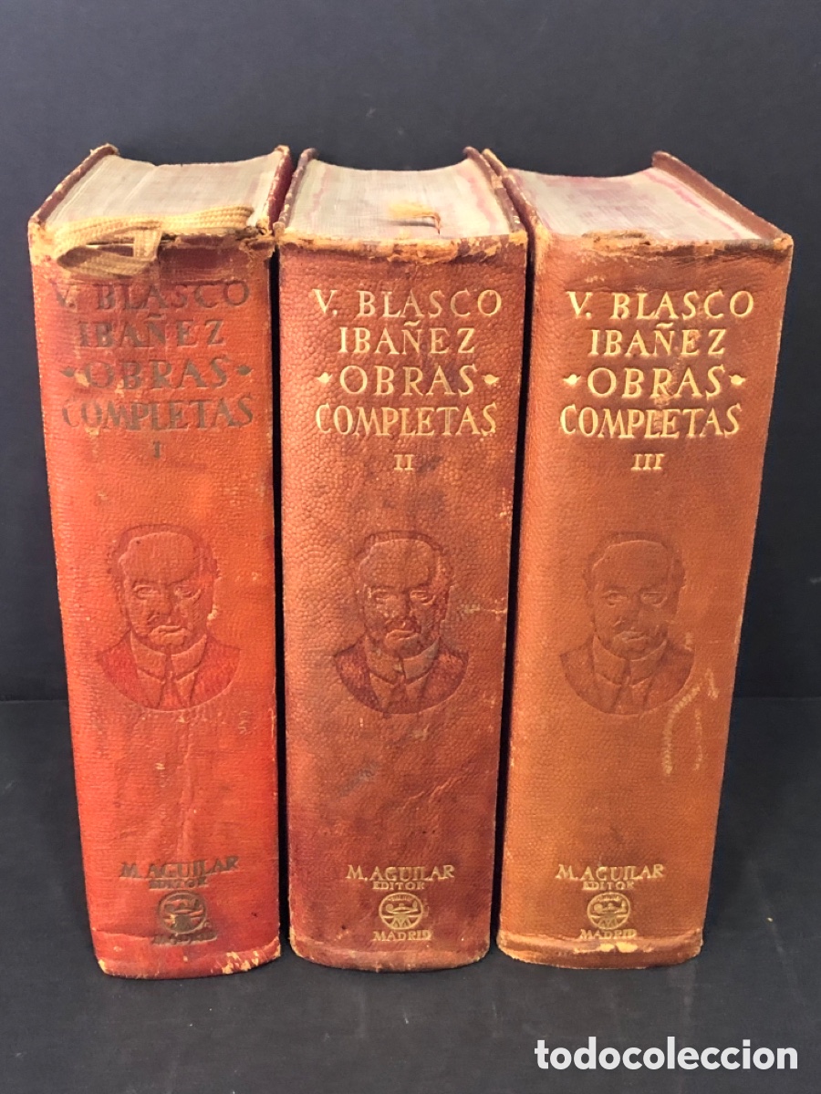 Libros: Obras completas V.Blasco Ib&aacute;&ntilde;ez 1946 - Foto 1