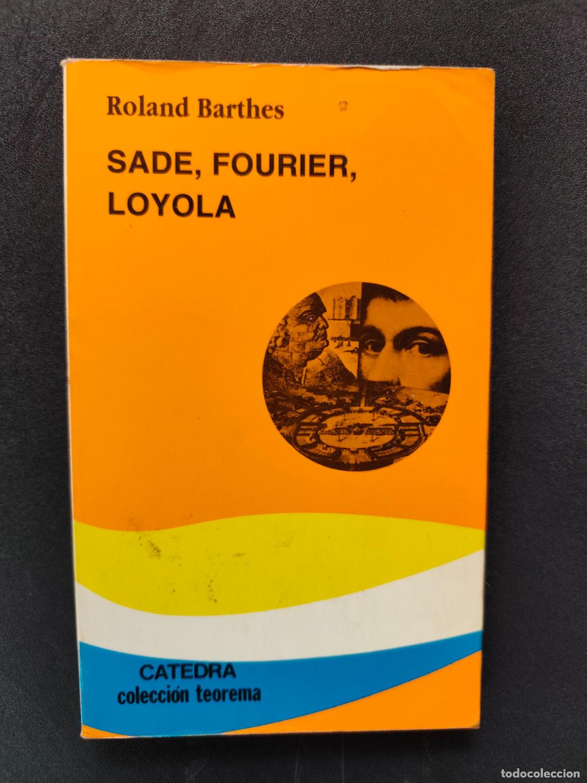 B&uuml;cher: Roland Barthes - Sade, Fourier, Loyola