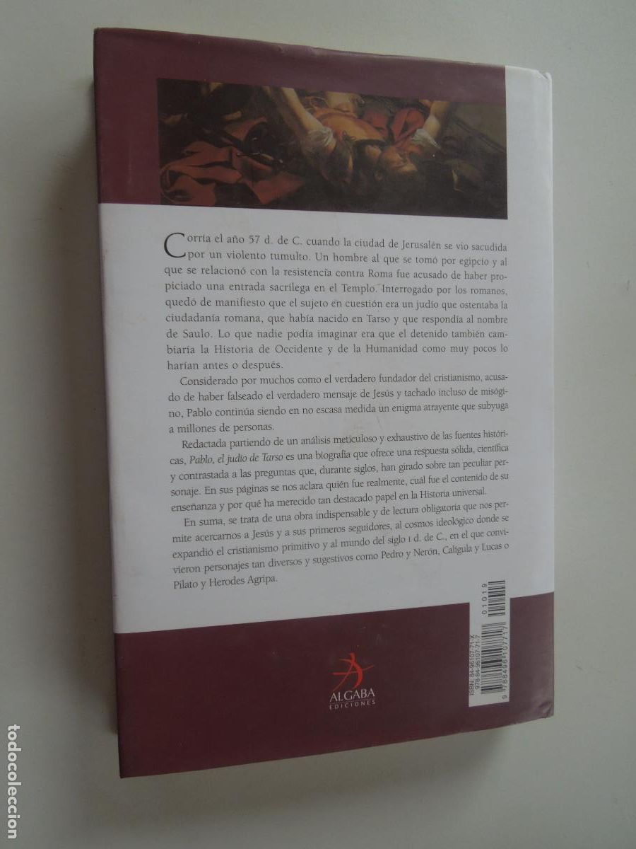 Libros: PABLO , EL JUDIO DE TARSO - CESAR VIDAL - ALGABA EDICIONES - 2006 - Foto 6