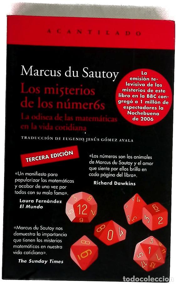 Livros em segunda m&atilde;o: Los misterios de los n&uacute;meros : la odisea de las matem&aacute;ticas en la vida cotidiana