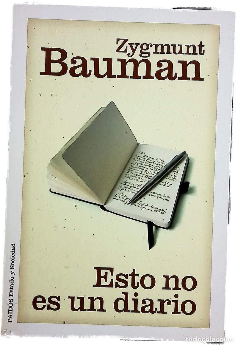books: Esto no es un diario - Bauman, Zygmunt