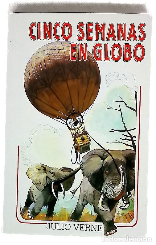 Libros: Cinco semanas en globo - Verne, Jules