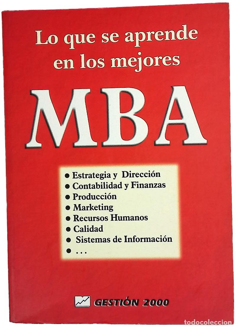Libros: Lo que se aprende en los mejores MBA