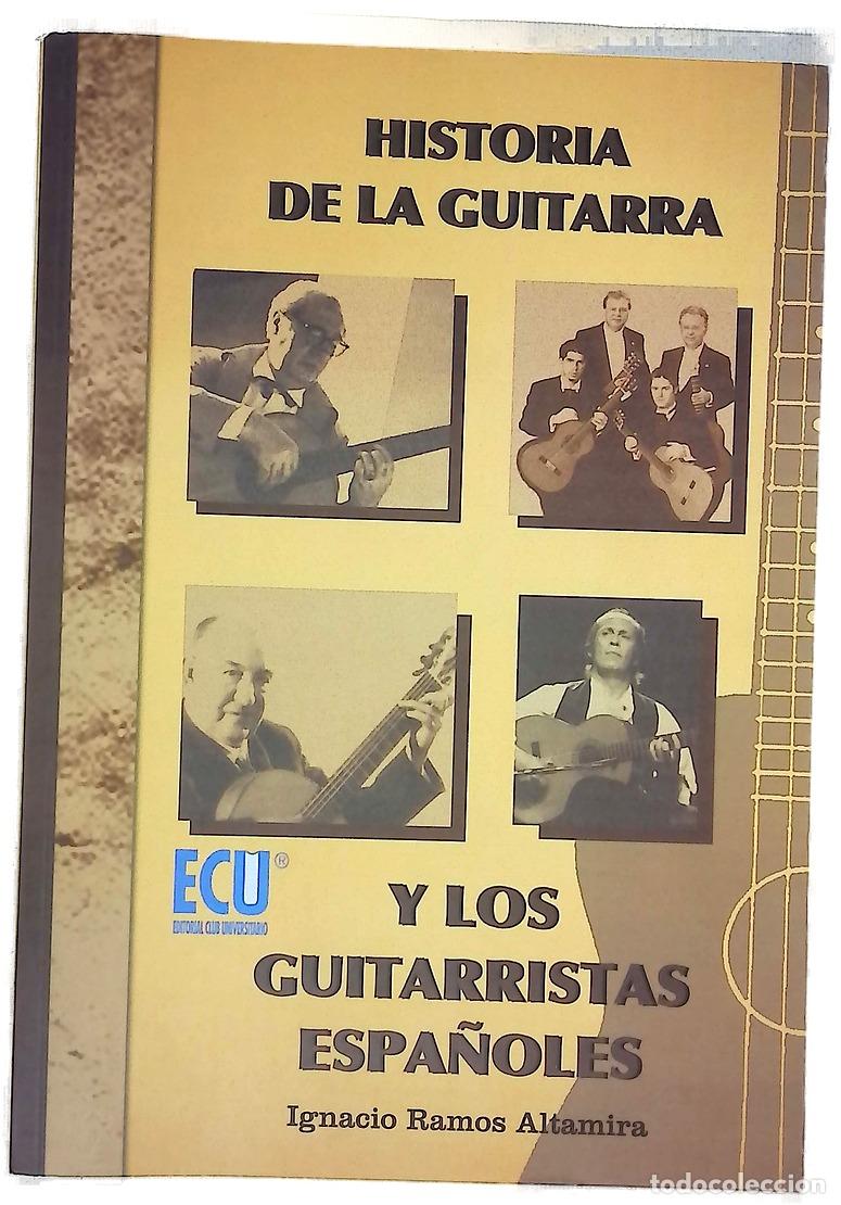Libros: Historia de la guitarra y los guitarristas espa&ntilde;oles