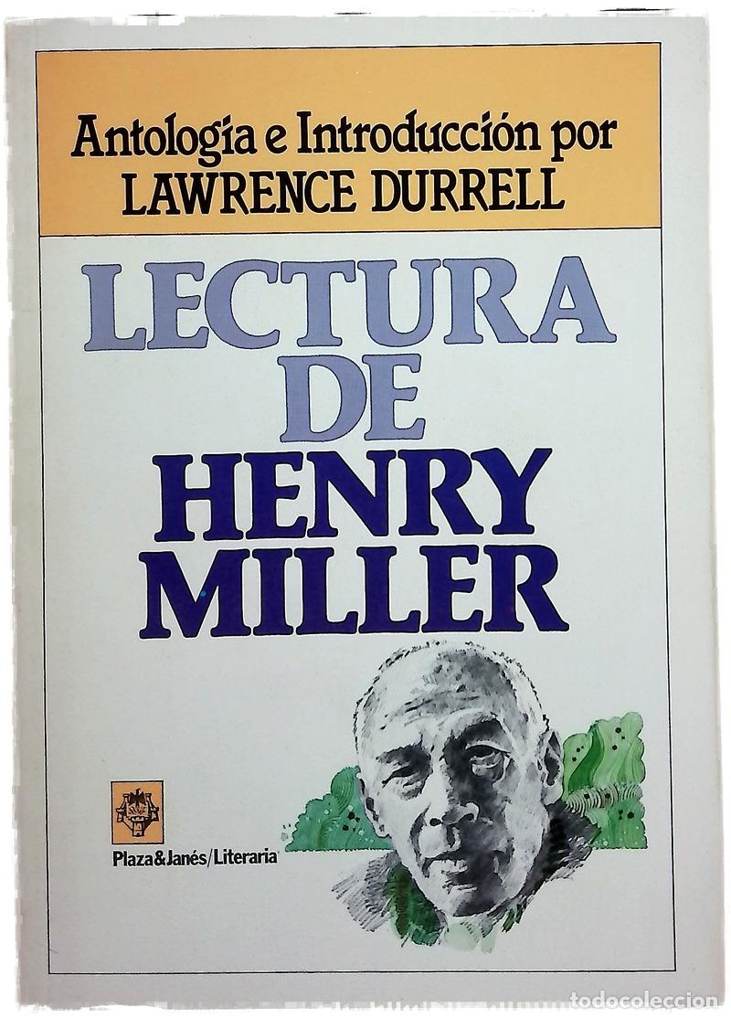 Livros em segunda m&atilde;o: Lectura de Henry Miller - Miller, Henry; Durrell, Lawrence; Solanas, Montserrat