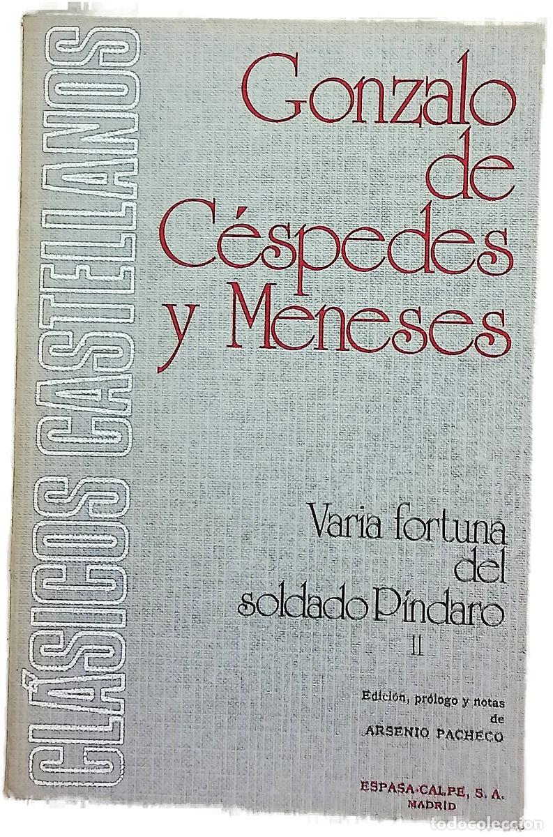Libros: Varia fortuna del soldado P&iacute;ndaro II