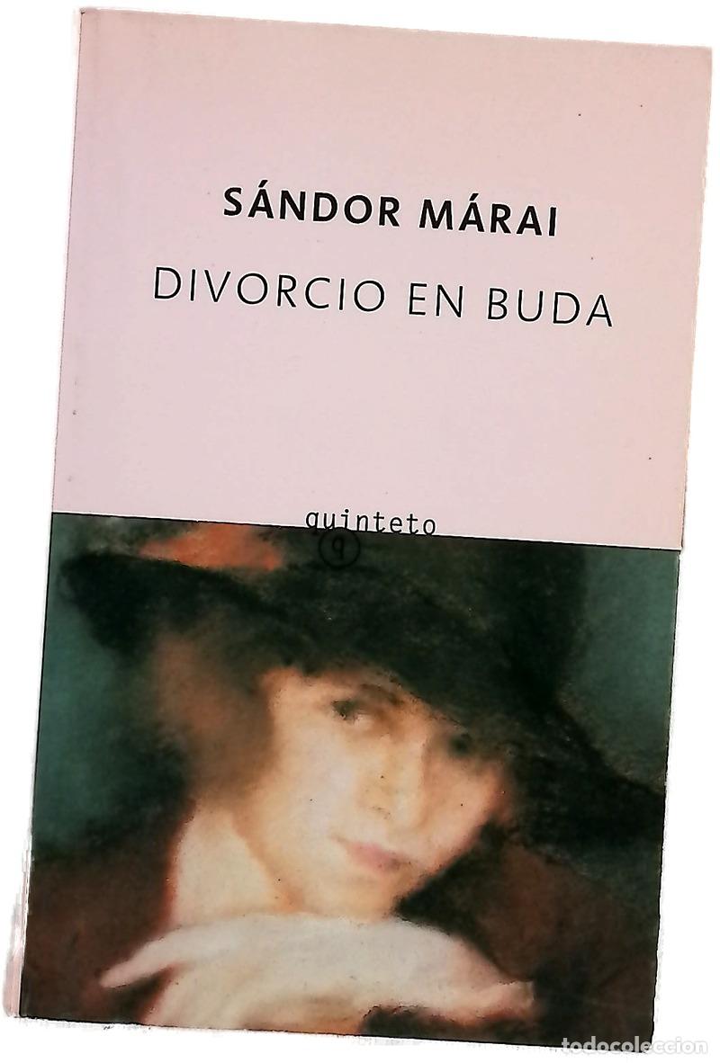 Libros: Divorcio en Buda - M&aacute;rai, S&aacute;ndor