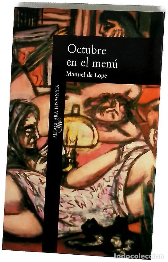 Libros: Octubre en el men&uacute; - Lope, Manuel de