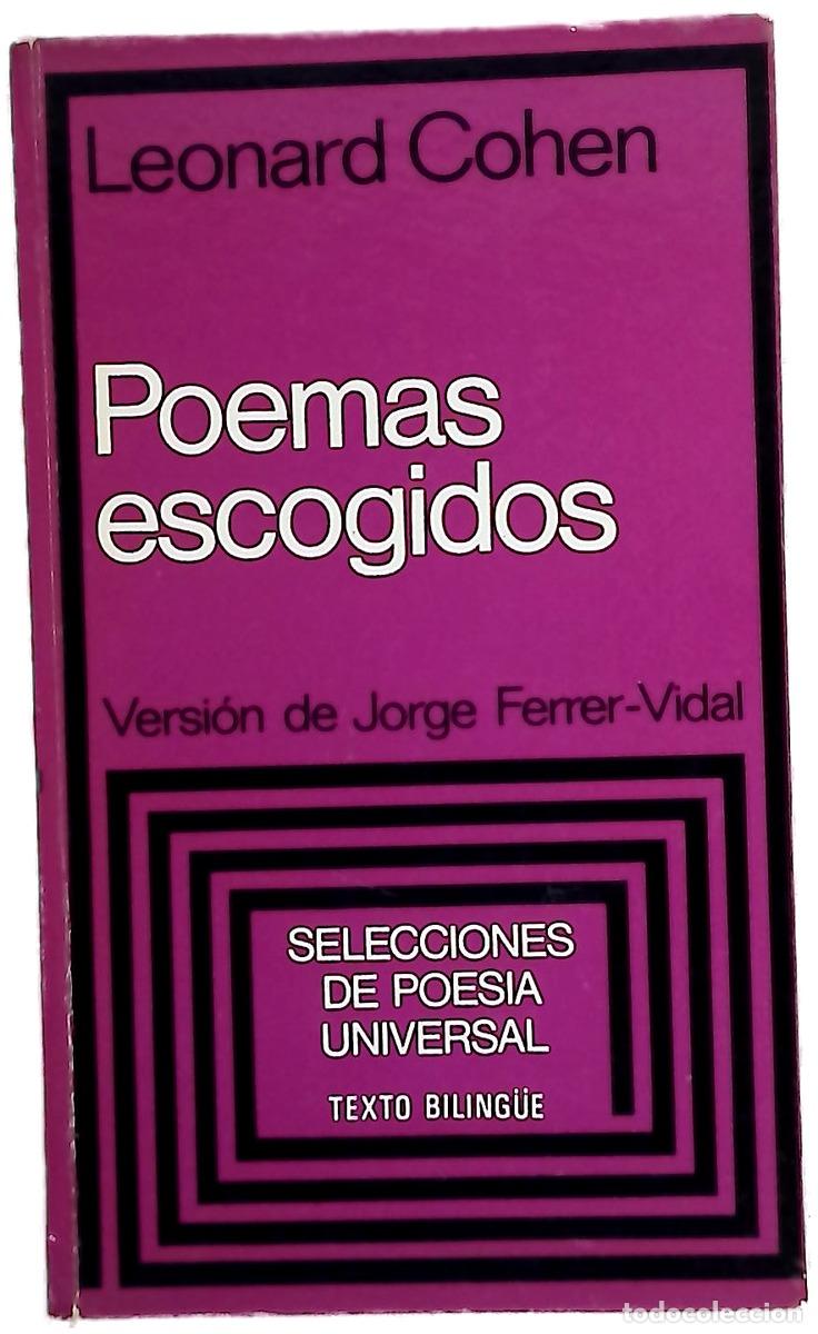 B&uuml;cher: Poemas escogidos - Cohen, Leonard; Ferrer-Vidal, Jorge