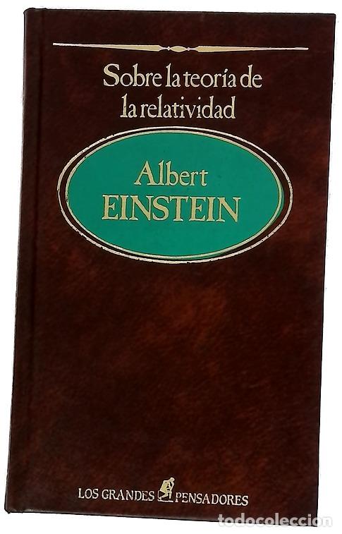 B&uuml;cher: Sobre la teor&iacute;a de la relatividad y otras aportaciones cient&iacute;ficas