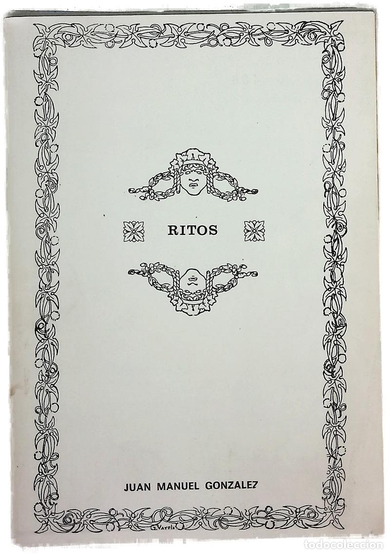 Libri di seconda mano: Ritos - Gonzalez, Juan M - [s.n.]