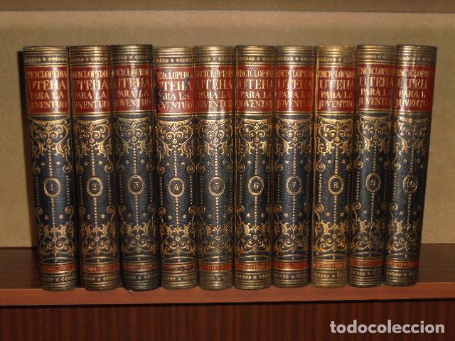 Livros em segunda m&atilde;o: ENCICLOPEDIA UTEHA DE LA JUVENTUD - 10 TOMOS - VV. AA. - Direcci&oacute;n: Ram&oacute;n de Capmany - Vicenzo Erran