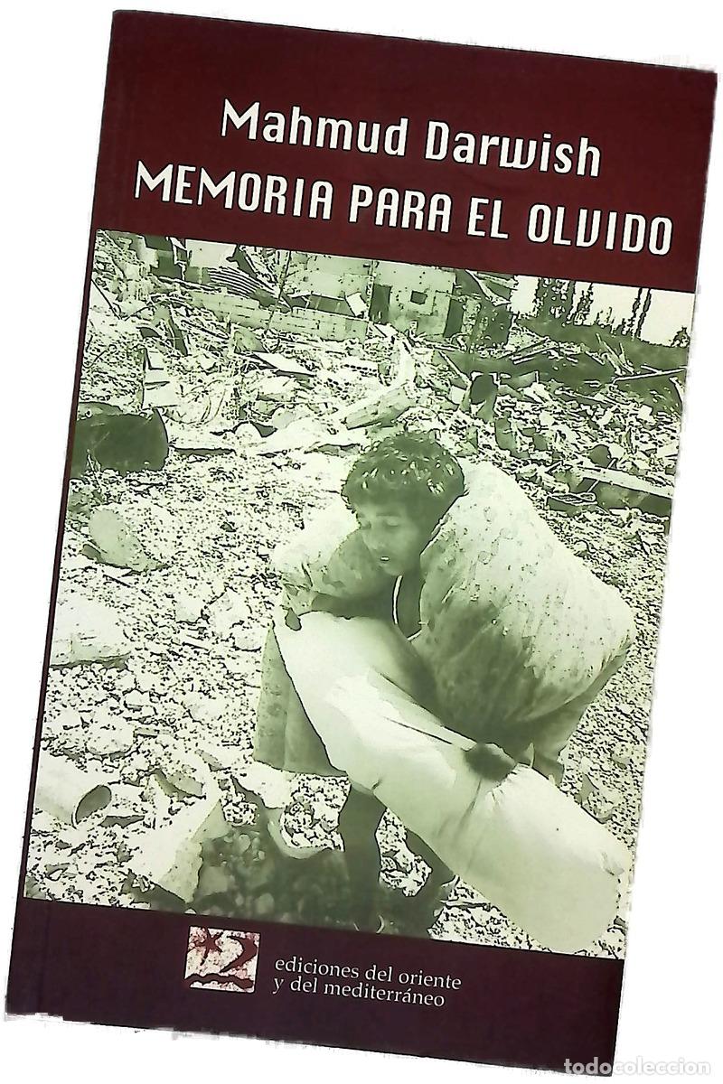 Livros em segunda m&atilde;o: Memoria para el olvido - Darwish, Mahmud