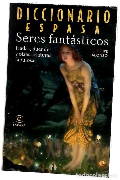 Livros em segunda m&atilde;o: Diccionario Espasa seres fant&aacute;sticos