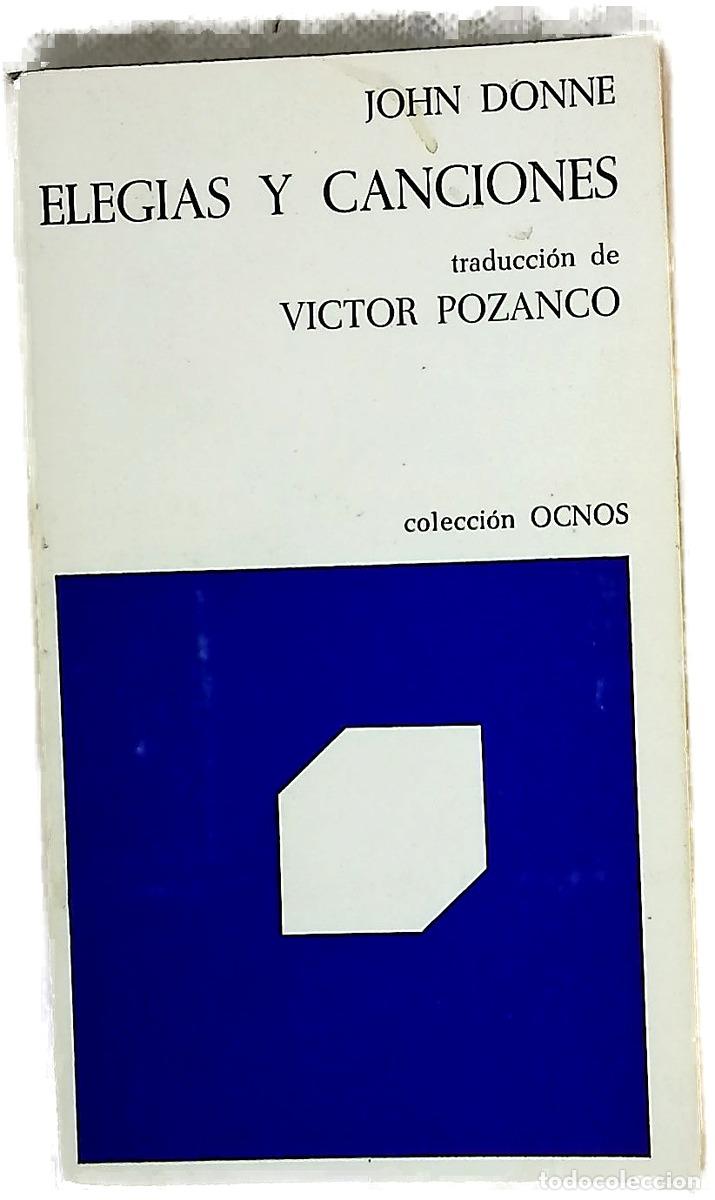 books: Eleg&iacute;as y Canciones - Donne, John; Pomanco, V&iacute;ctor