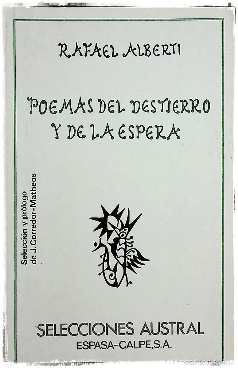 Livros em segunda m&atilde;o: Poemas del destierro y de la espera (antolog&iacute;a)
