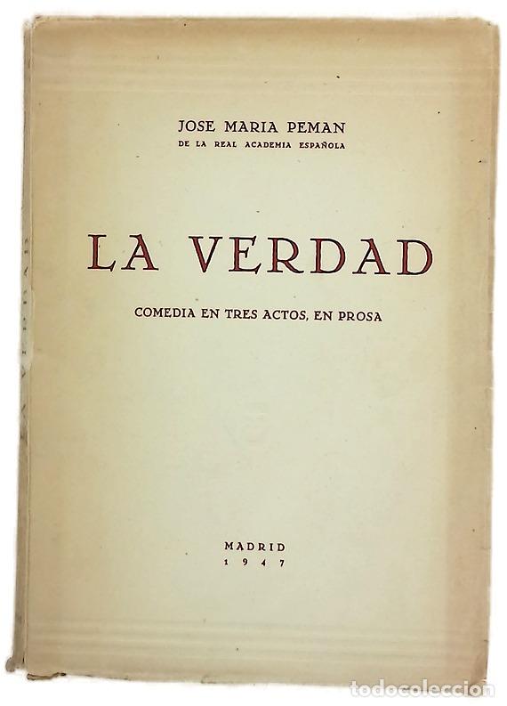 books: La verdad - Pem&aacute;n, Jose Mar&iacute;a