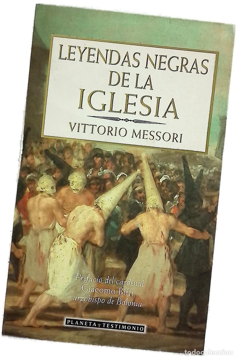 Livros em segunda m&atilde;o: Leyendas negras de la Iglesia