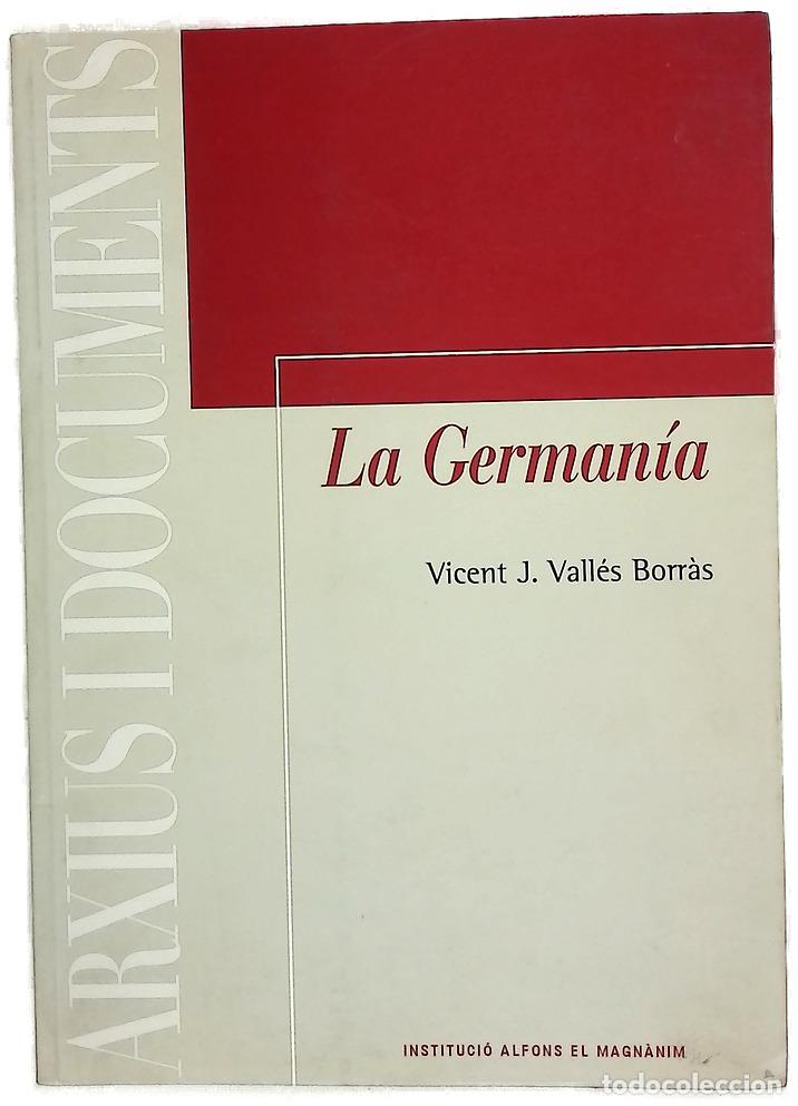 Livres: La german&iacute;a - Vall&egrave;s Borr&agrave;s, Vicent