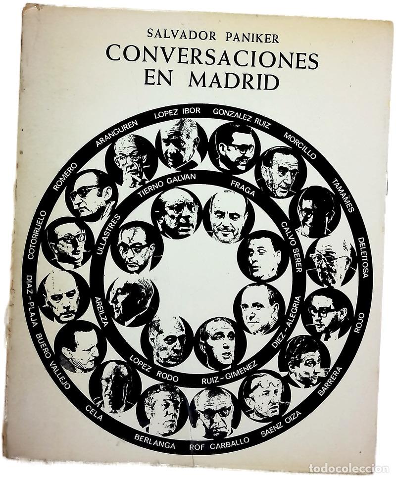 books: Conversaciones en Madrid - P&aacute;niker, Salvador; Miserachs, Xavier