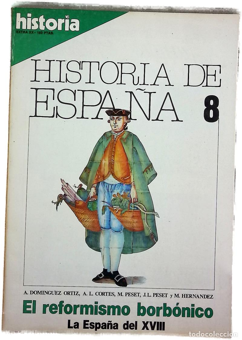 Libros: Historia de Espa&ntilde;a 8 - VV.AA