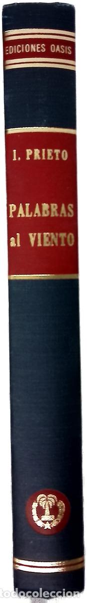 Livros em segunda m&atilde;o: Palabras al viento - Prieto. I