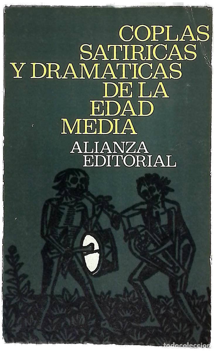 books: Coplas sat&iacute;ricas y dram&aacute;ticas en la Edad Media