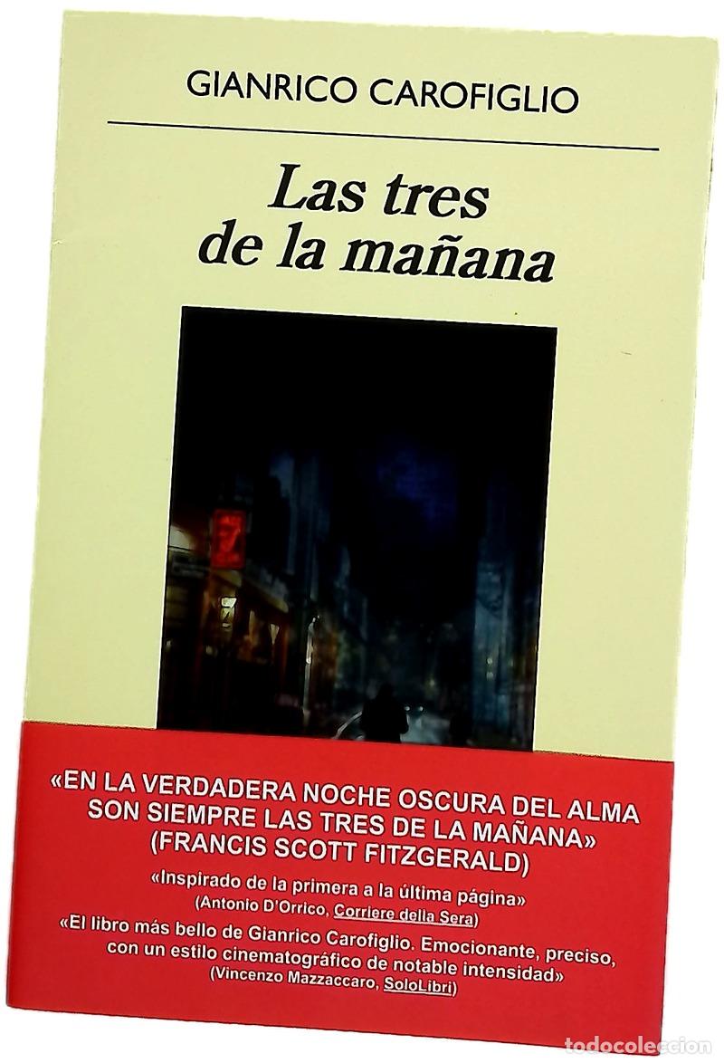 books: Las tres de la ma&ntilde;ana - Carofiglio, Gianrico; Garc&iacute;a-Beamud, Carmen