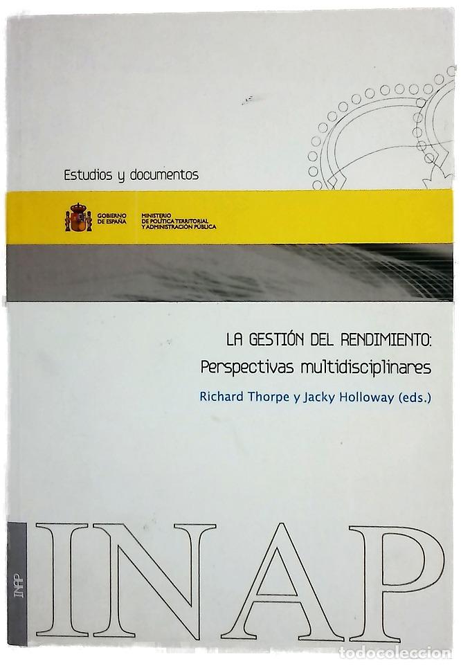 B&uuml;cher: La gesti&oacute;n del rendimiento perspectivas multidisciplinares