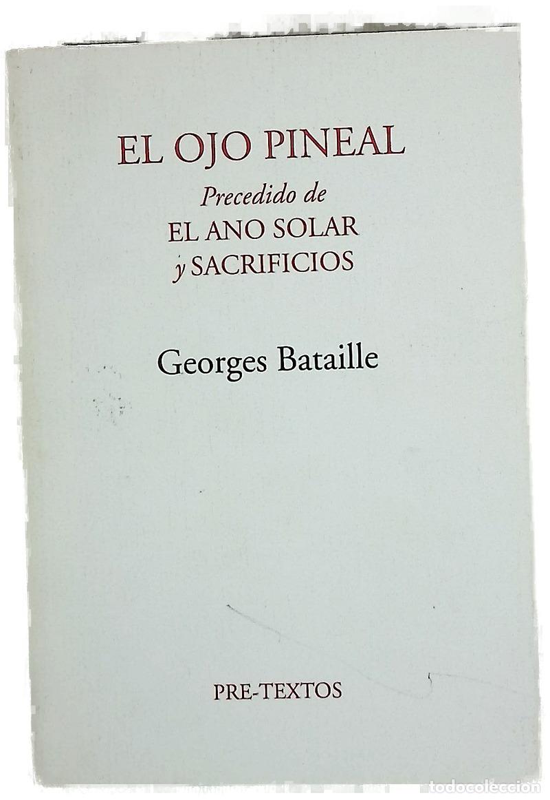 Livros em segunda m&atilde;o: El ojo pineal precedido de El ano solar y Sacrificios