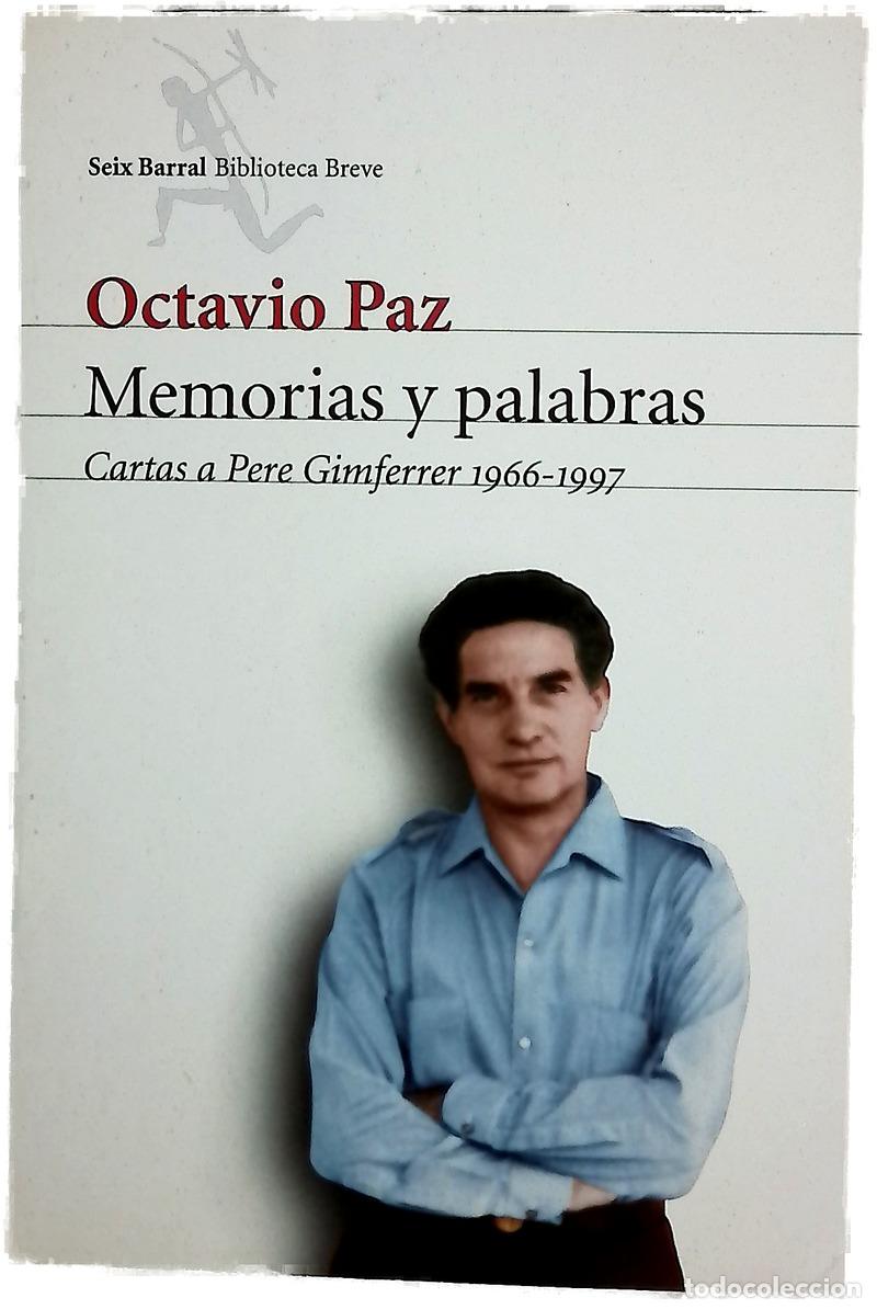 Libros: Memorias y palabras cartas a Pere Gimferrer, 1966-1997