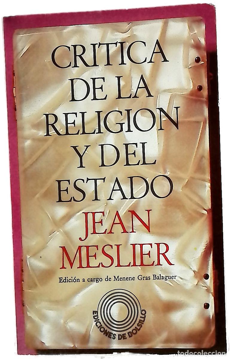 Libros: Cr&iacute;tica de la religi&oacute;n y del estado