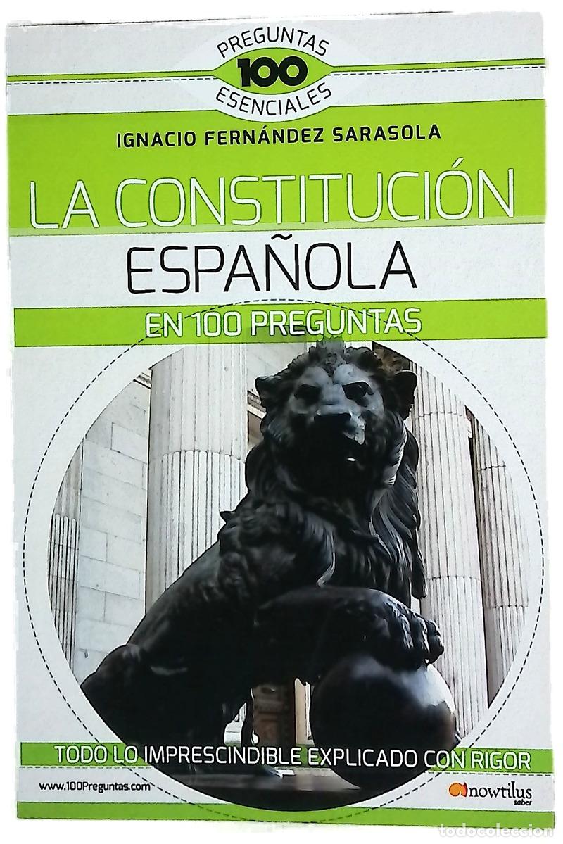 Livres: La Constituci&oacute;n espa&ntilde;ola en 100 preguntas