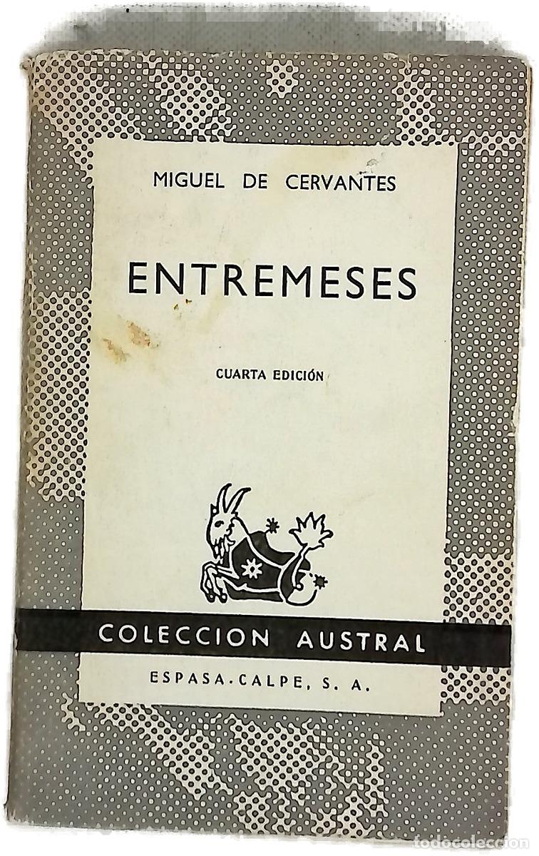 Libros: Entremeses - Cervantes Saavedra, Miguel de