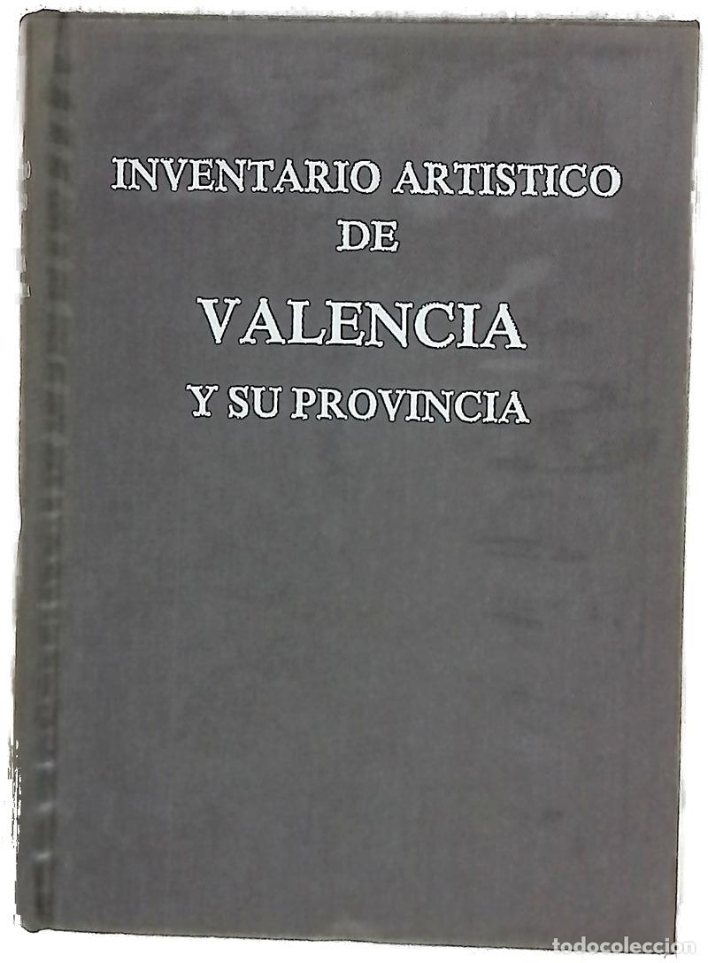 Libros: Inventario art&iacute;stico de Valencia y su provincia