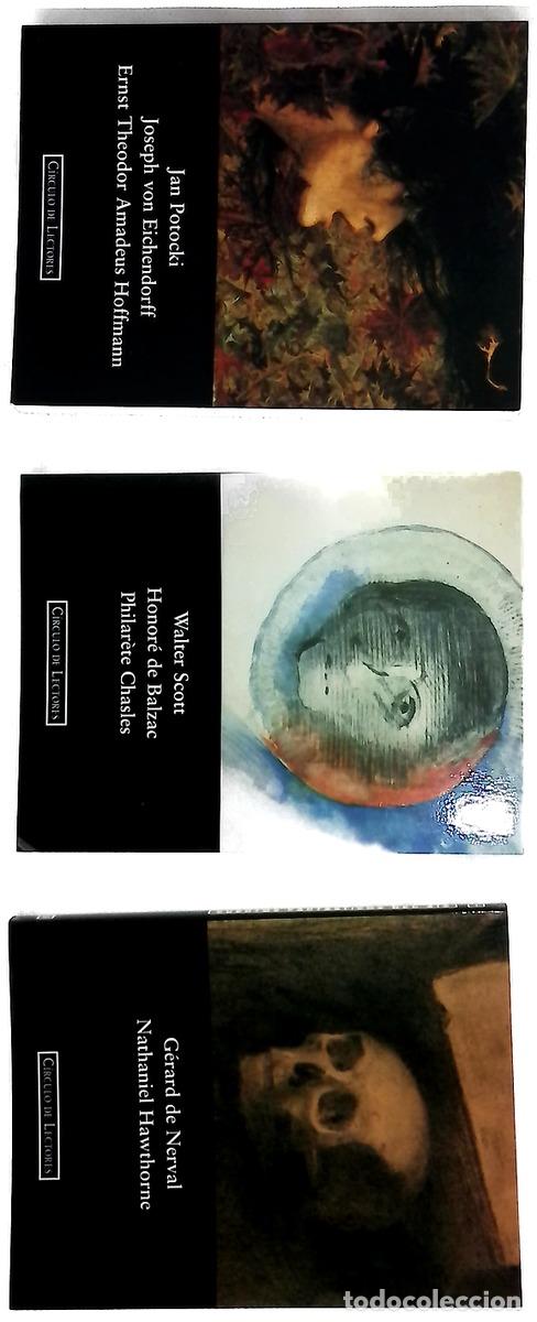 Libros: Cuentos fant&aacute;sticos del XIX 1, 2 y 3