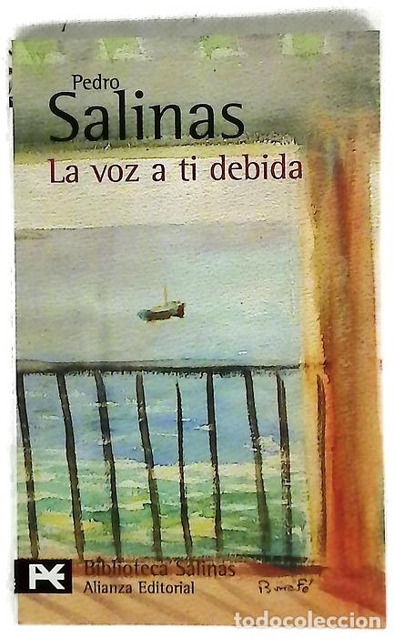 Libros: La voz a ti debida - Salinas, Pedro