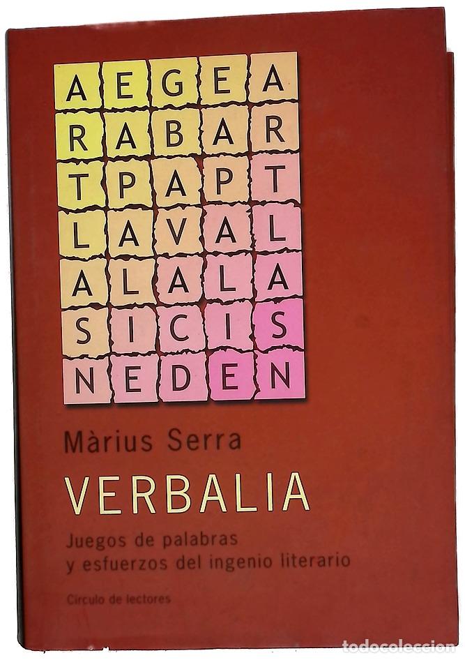books: Verbalia juegos de palabras y esfuerzos del ingenio literario